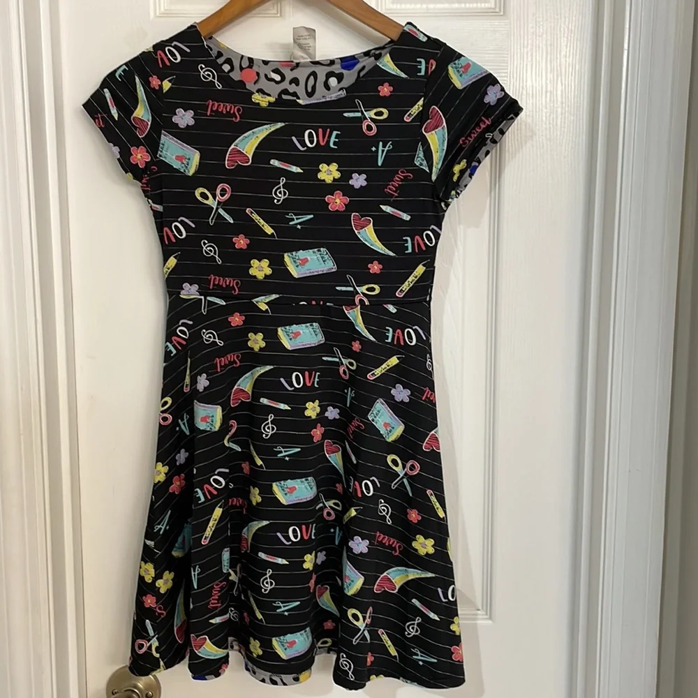 Kahn Lucas Reversible Girl's Dress Sz 12